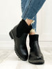 Corkys Cabin Fever Chunky Bootie in BLACK 2