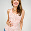 Floral Button Front Tank Top