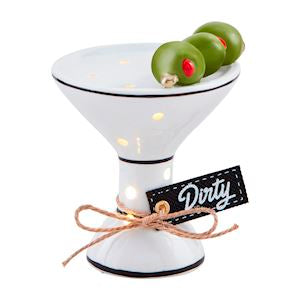 Mud Pie LIGHT UP MARTINI SITTER