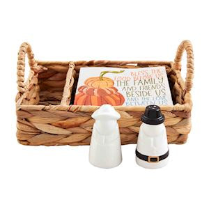 Pilgrim Salt & Pepper Napkin Basket Set