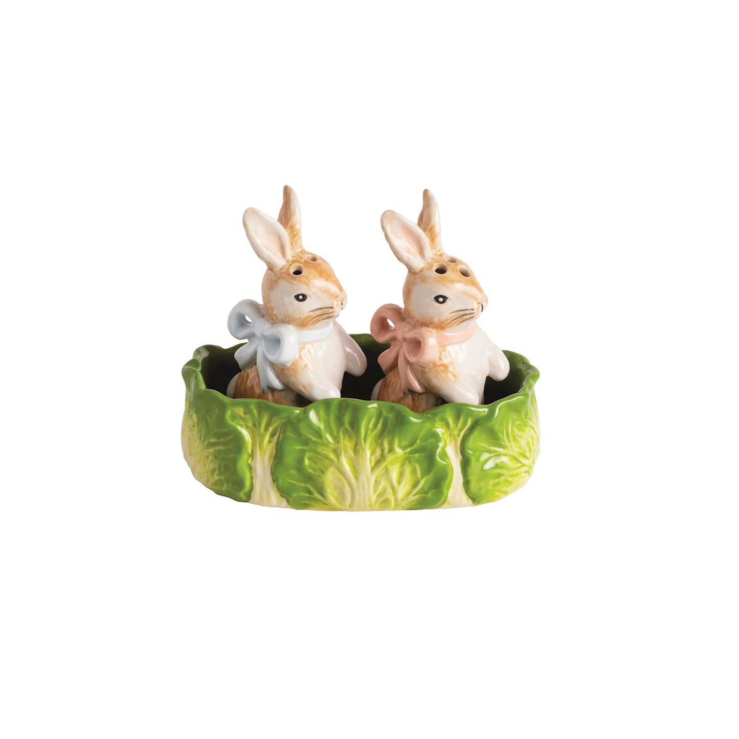 MudPie Bunny Salt & Pepper Set