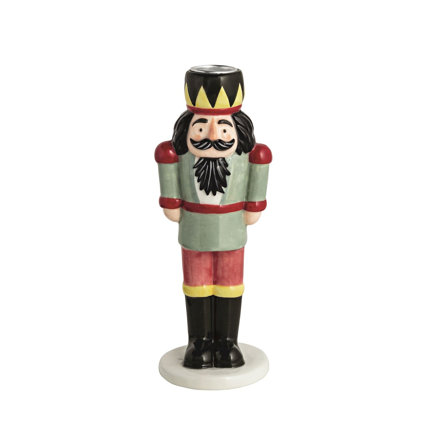 Mud Pie Nutcracker Taper Holder