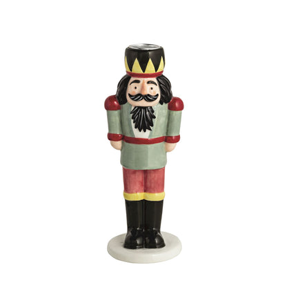 Mud Pie Nutcracker Taper Holder