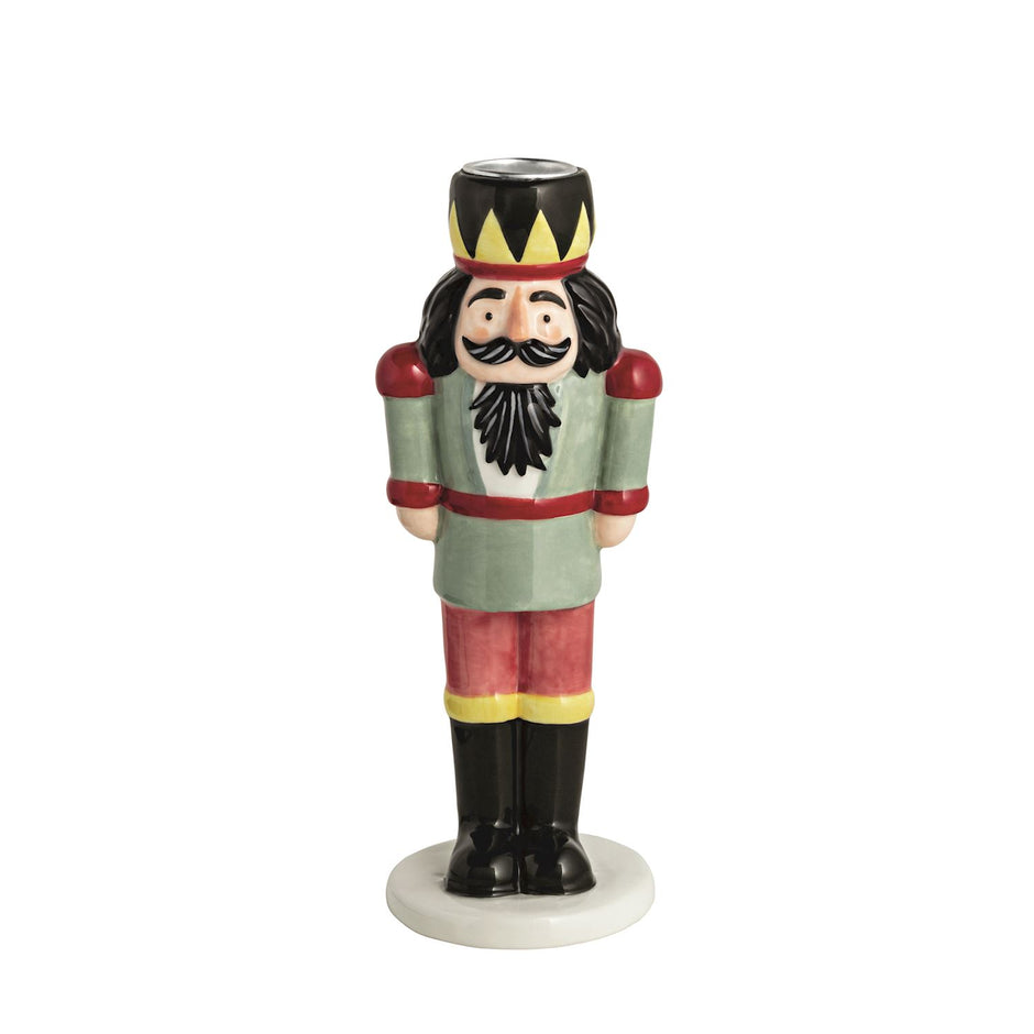 Mud Pie Nutcracker Taper Holder