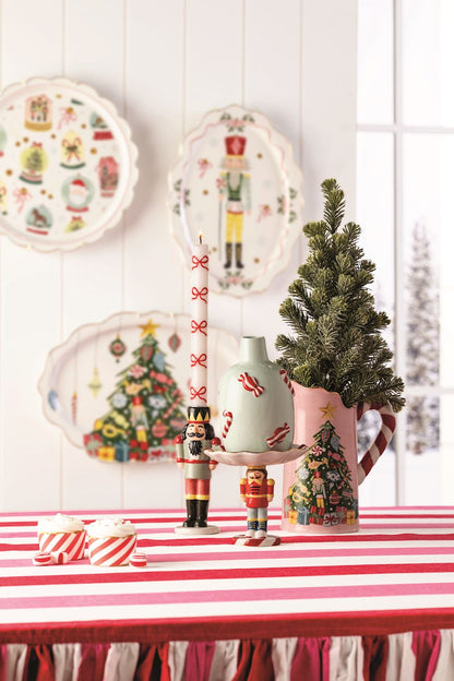 Mud Pie Nutcracker Taper Holder