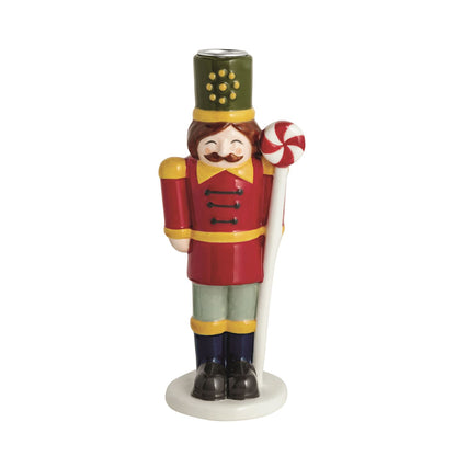 Mud Pie Nutcracker Taper Holder