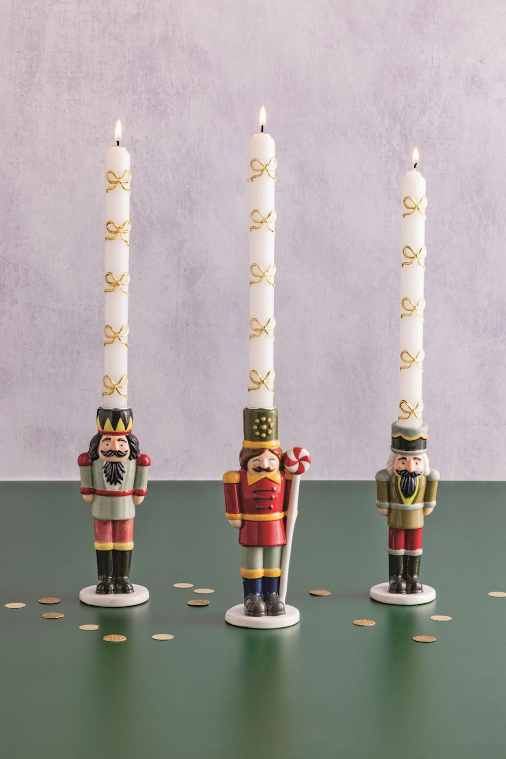 Mud Pie Nutcracker Taper Holder