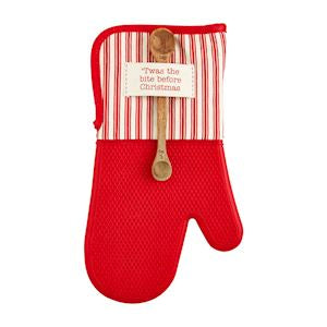 Christmas Oven Mitt & Whisk Set