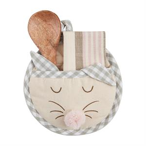 Mud Pie Bunny Pot Holder Set