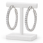 28x26mm Gold/Silver OVAL Inside Out Earring