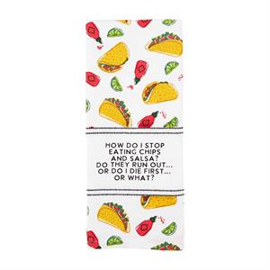 Mud Pie Chip & Salsa Fiesta Hand Towel