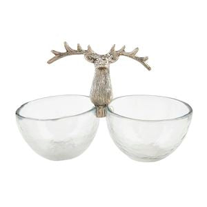 Deer Double Dip Dish