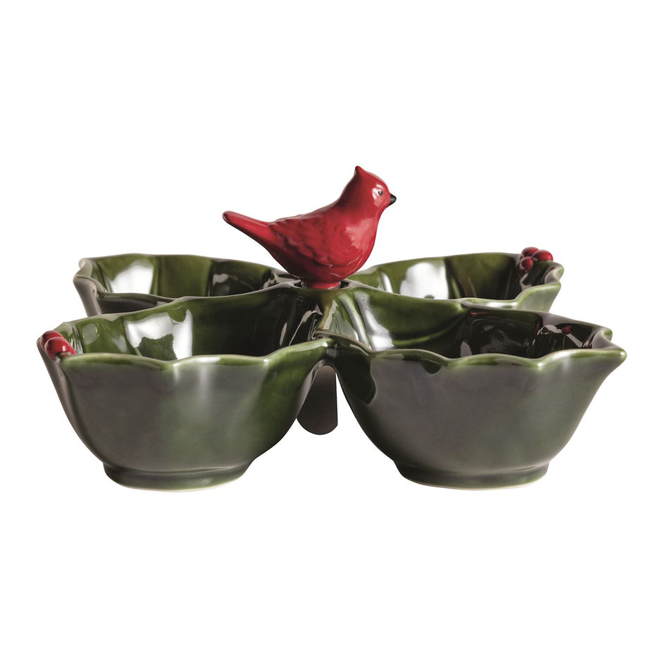 Mud Pie Holly Sectioned Sever Set
