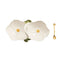 MudPie Flower Double Tidbit Set