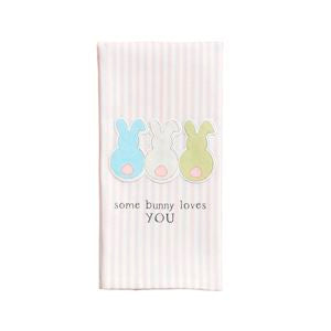 Mud Pie Easter/Spring Patch Towels