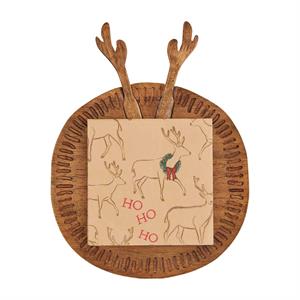 Antler Board & Napkin Set