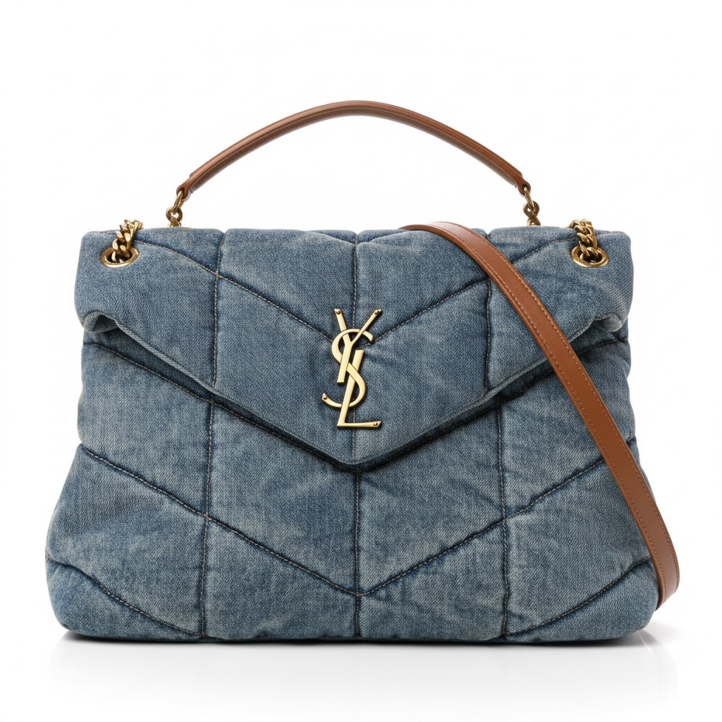 Saint Laurent Denim LouLou Medium