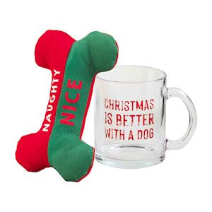 Dog Mug & Bone Set