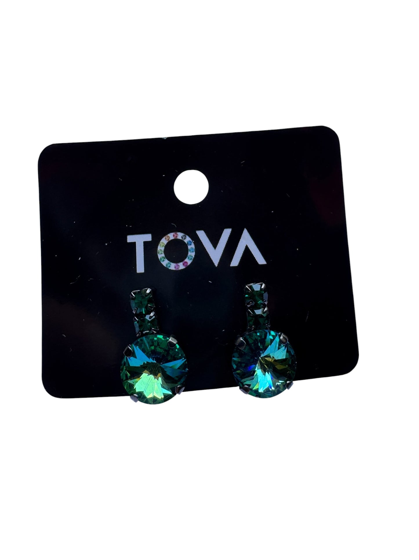 Dee Earrings In Gunmetal Orchid Ignite