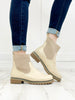 Corkys Cabin Fever Chunky Bootie in WASHED GOLD METALLIC