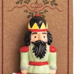 Mud Pie Ceramic Nutcracker Spreaders