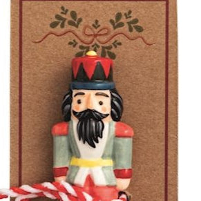 Mud Pie Ceramic Nutcracker Spreaders