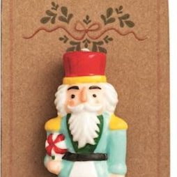 Mud Pie Ceramic Nutcracker Spreaders