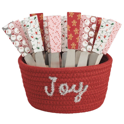 MUD PIE ACRYLIC SPREADER BUCKET
