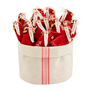 Mud Pie Cardinal Ornaments