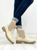 Corkys Cabin Fever Chunky Bootie in WASHED GOLD METALLIC