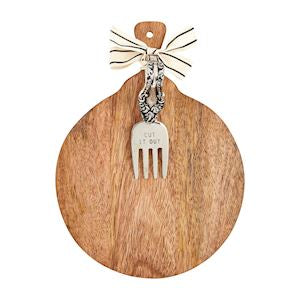 Cheese Paddle Board & Utensil Set