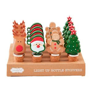 Christmas Light-Up Bottle Stoppers