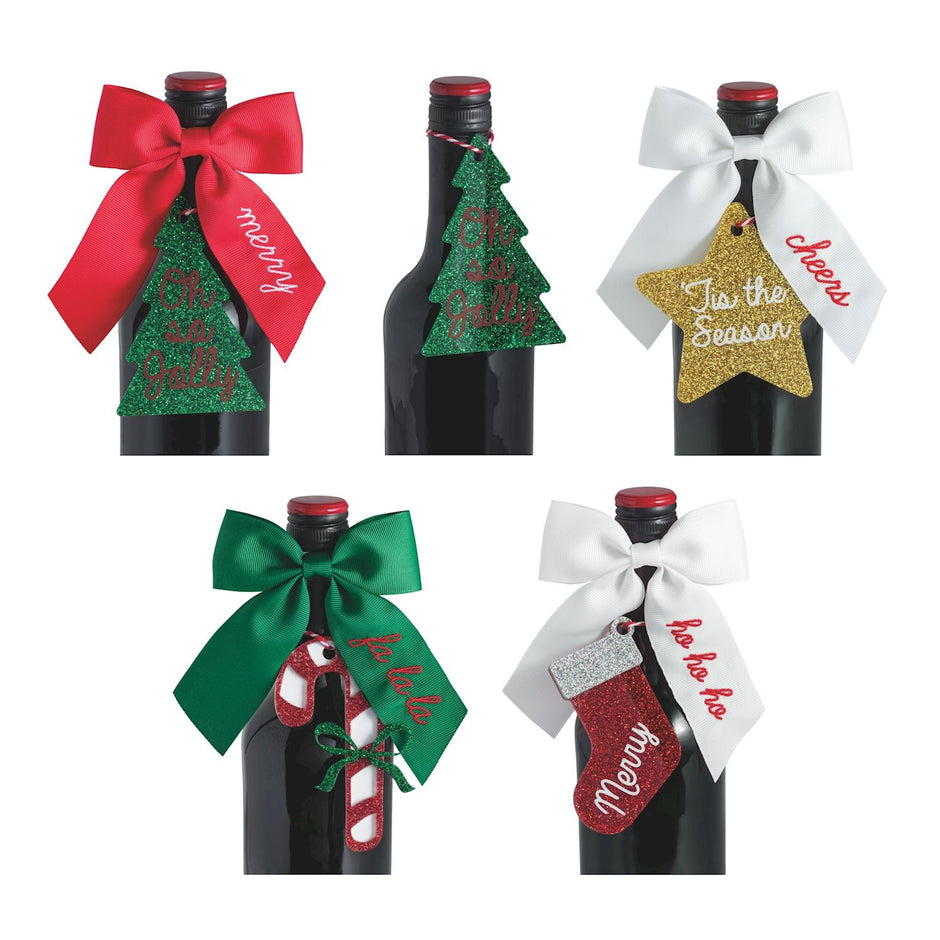 Mud Pie Bow Topper & Gift Tag Set