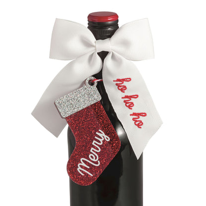 Mud Pie Bow Topper & Gift Tag Set