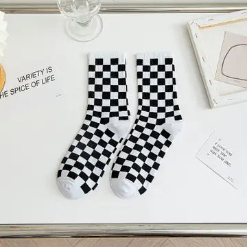Checkerboard Socks