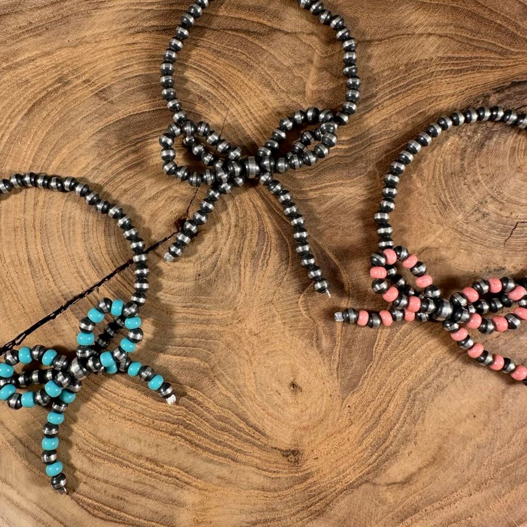 Stretchy Pearl Bow Bracelet
