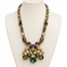 Enchanted Prism Crystal Statement Necklace