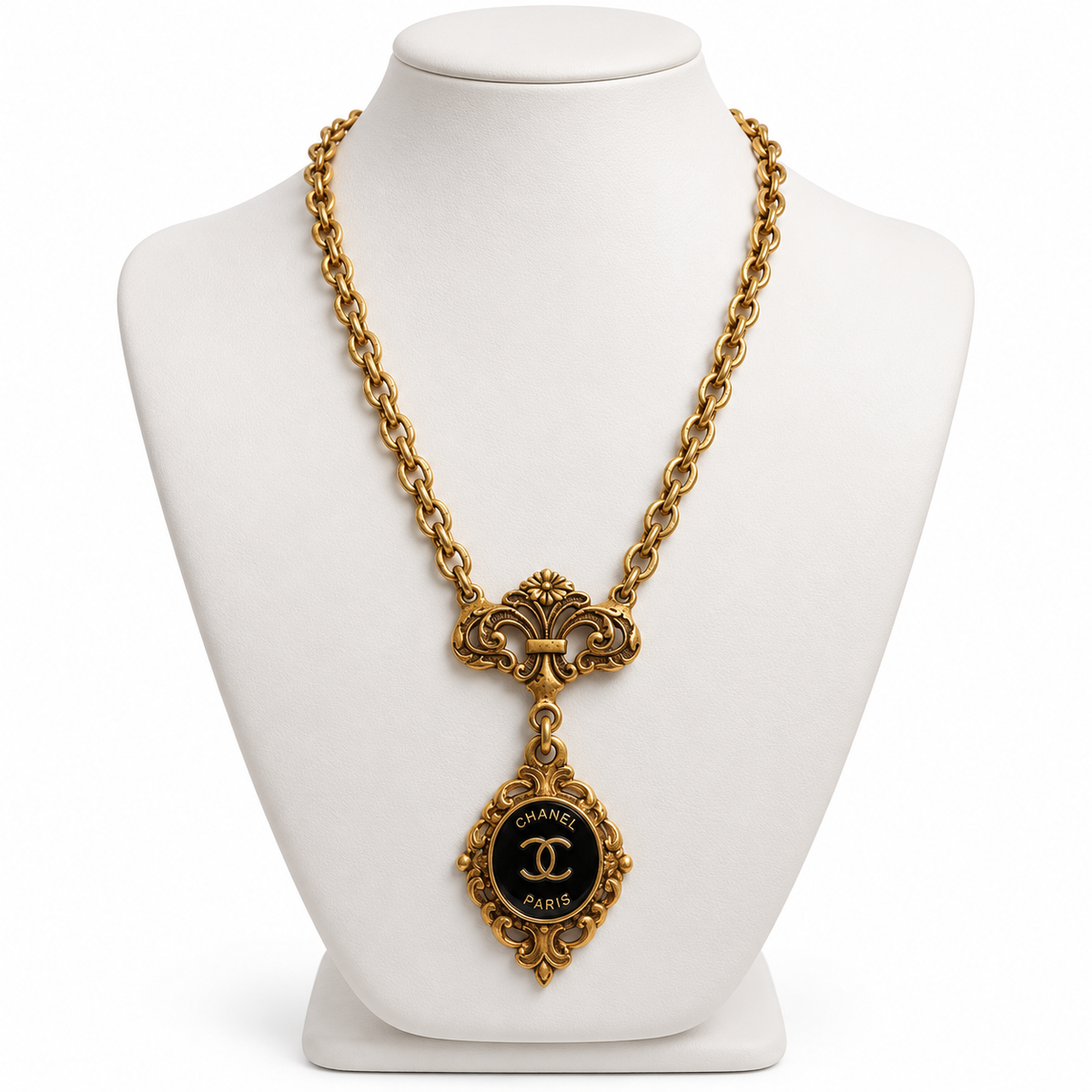 Midnight Baroque Necklace
