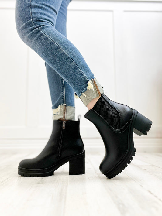 Corkys Trust Issues Booties in Black