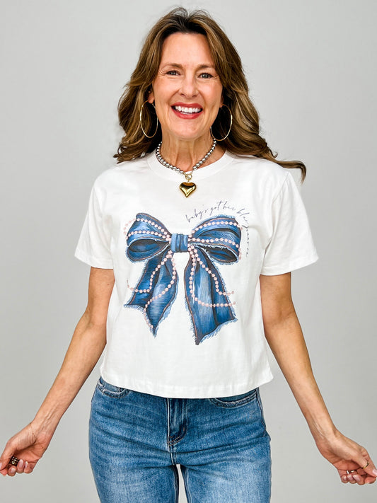 Baby's Got Her Blue Jeans On Graphic Tee