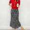 Floral Printed Midi Skirt