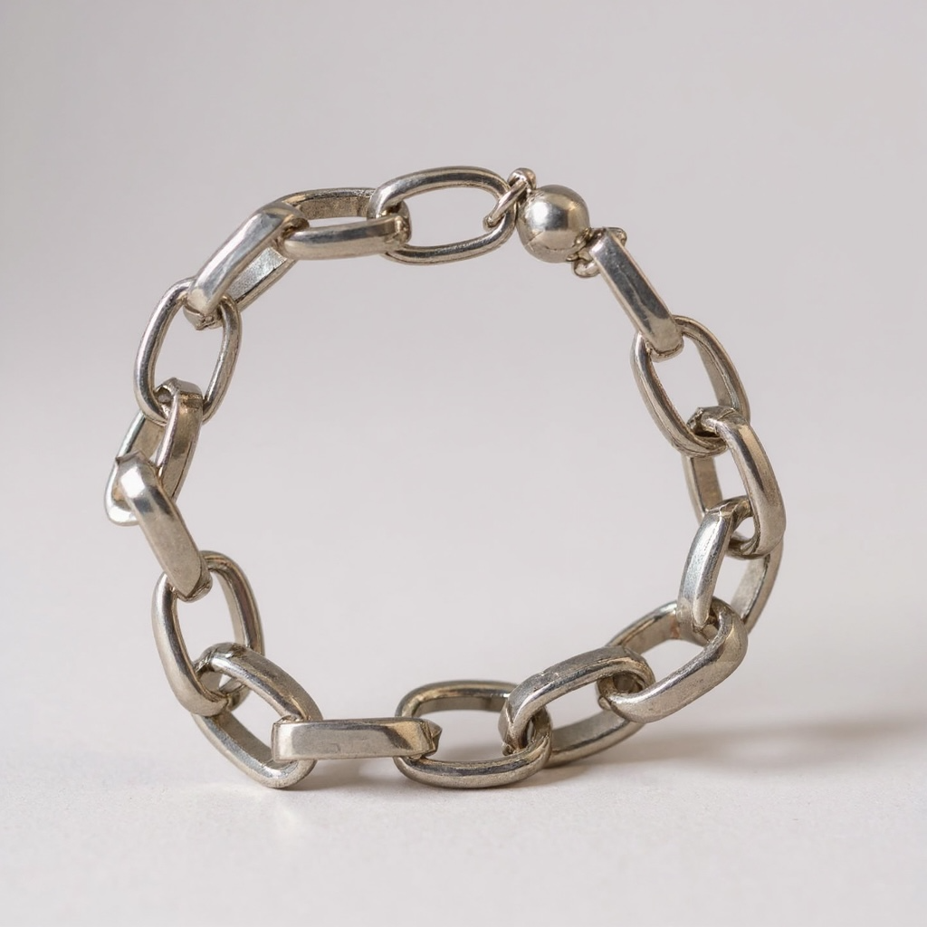 The Silver Chunky Chain