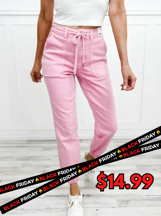 Judy Blue High Waist "Dolly" Jogger Jean