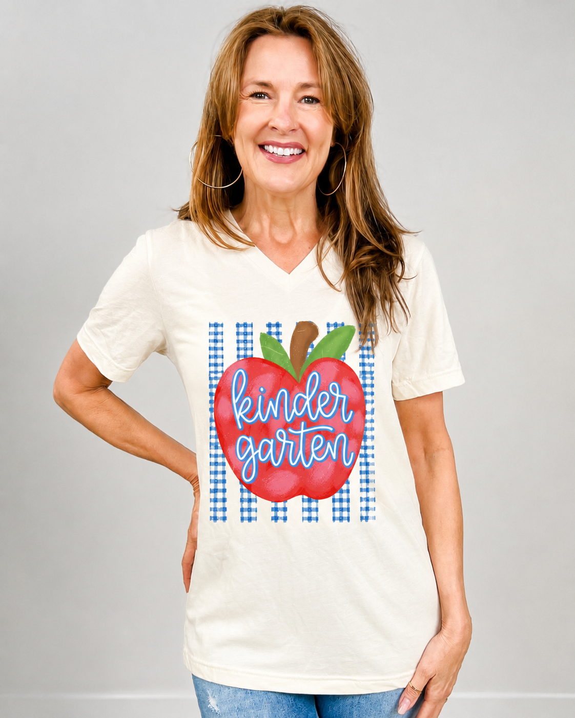 Note Book Ready Teacher Apple Graphic Tee