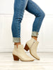 Corkys Come and Get It Bootie in Gold Metallic