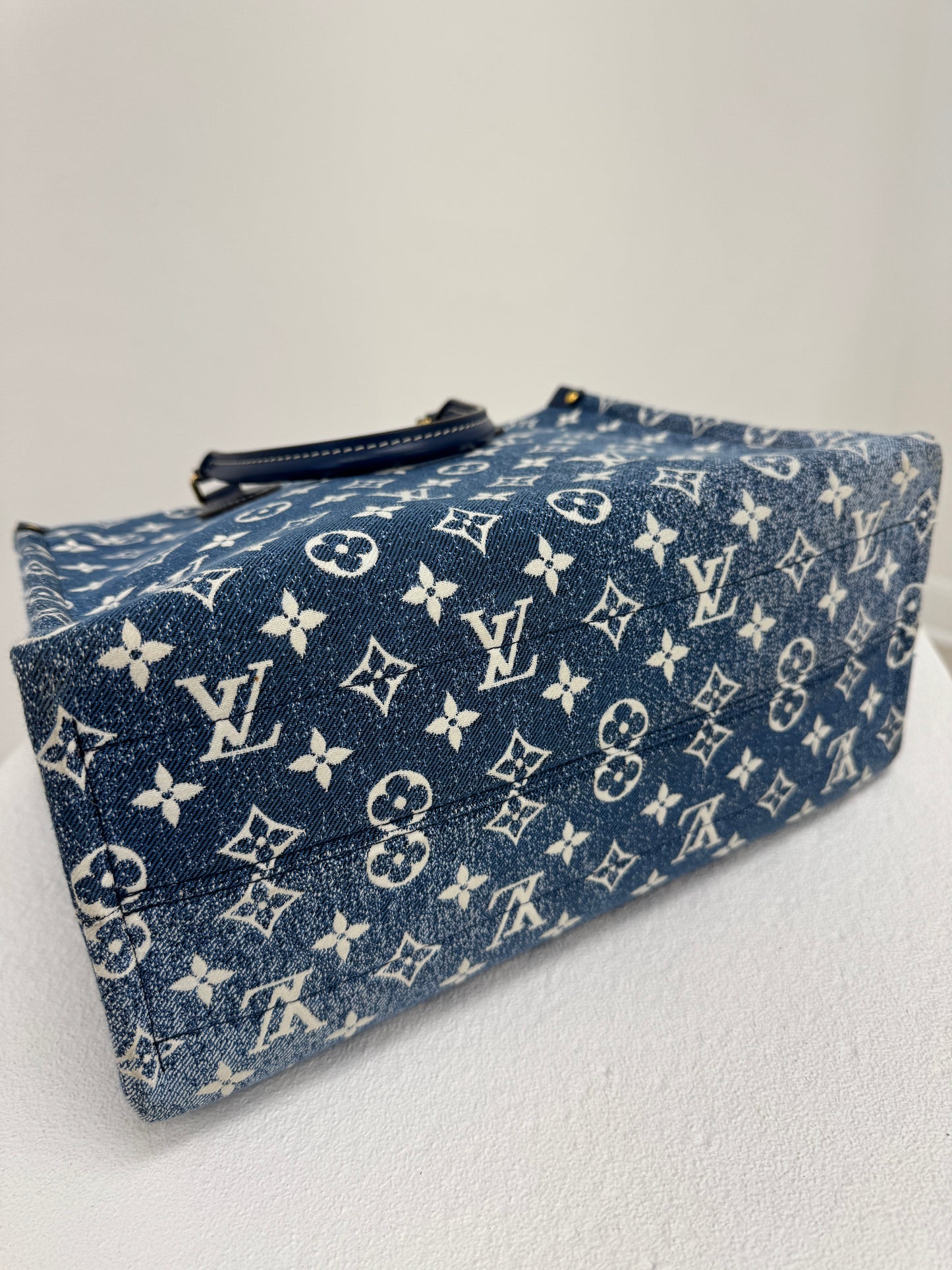 Louis Vuitton Monogram Jacquard Denim On The Go