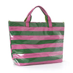 PINK/GREEN STRIPE