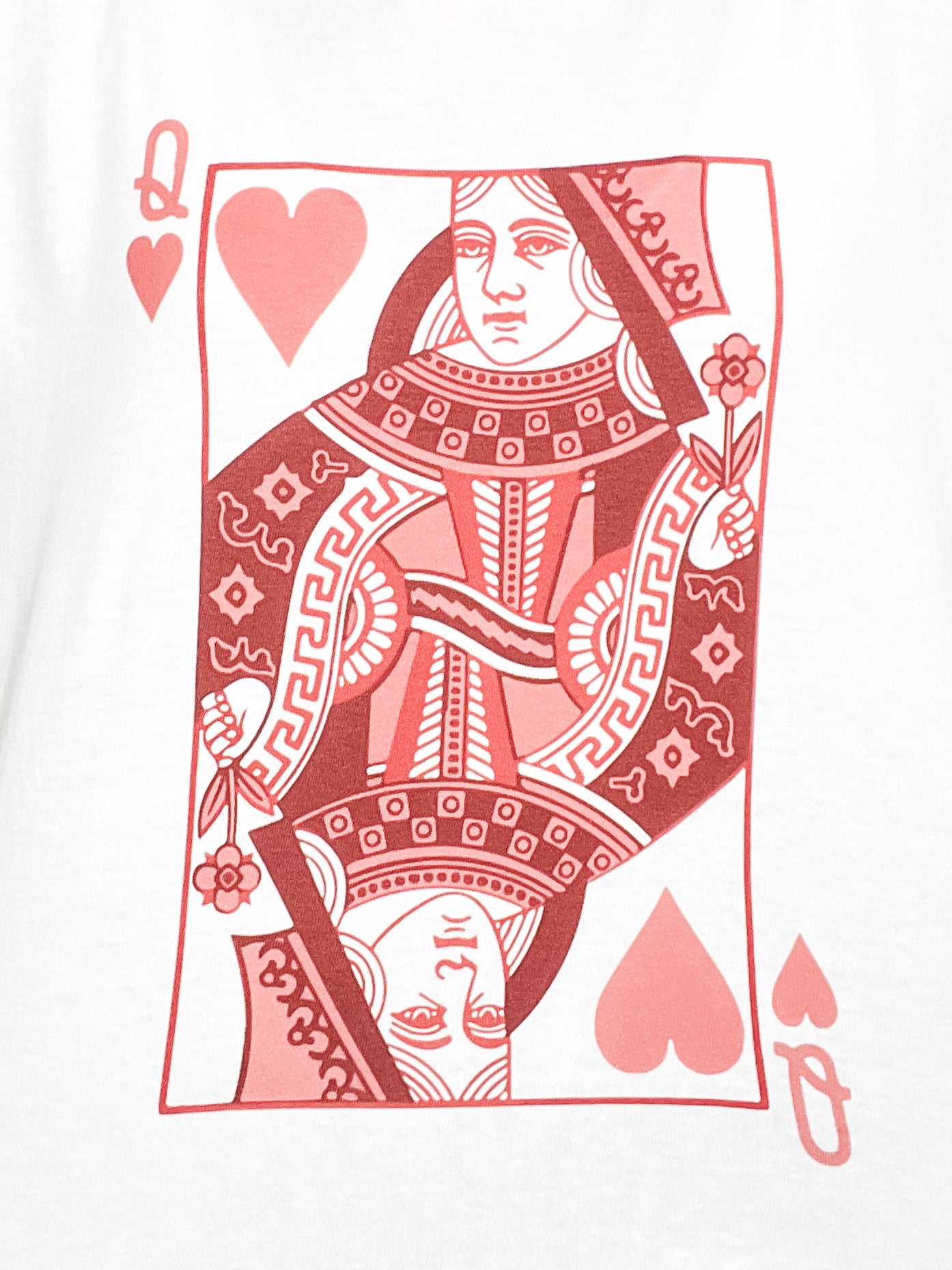 Queen of Hearts Graphic Top