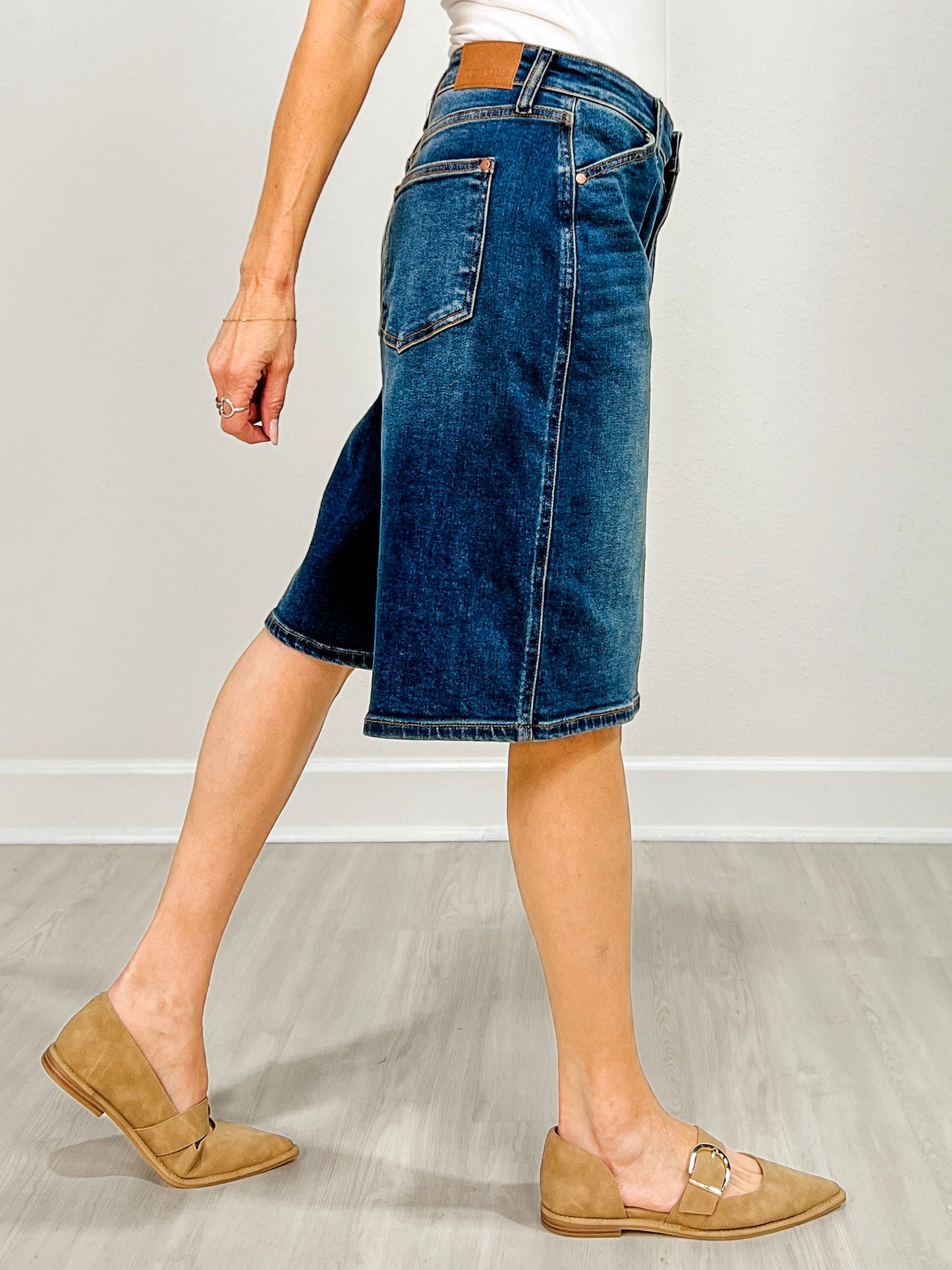 Judy Blue RETRO RIDE High Waist Denim Jorts