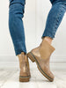 Corkys Cabin Fever Chunky Bootie in WASHED BRONZE METALLIC